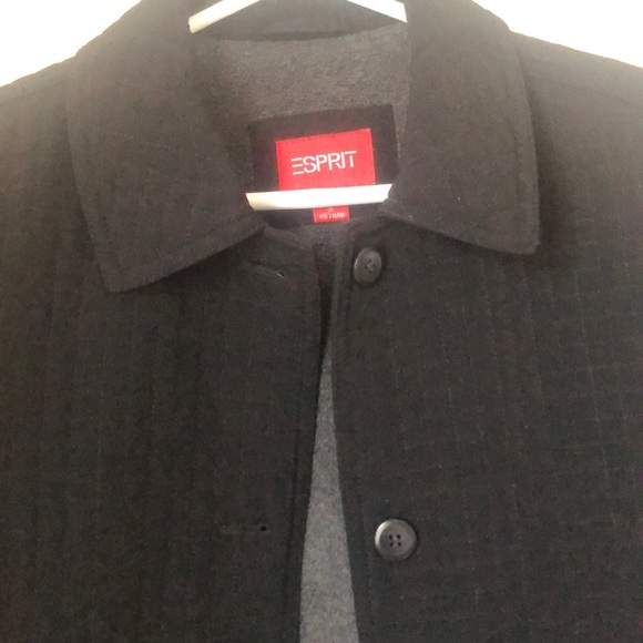 Black quilted coat - Picture 3 of 4